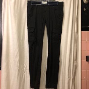 Paige skinny black pants